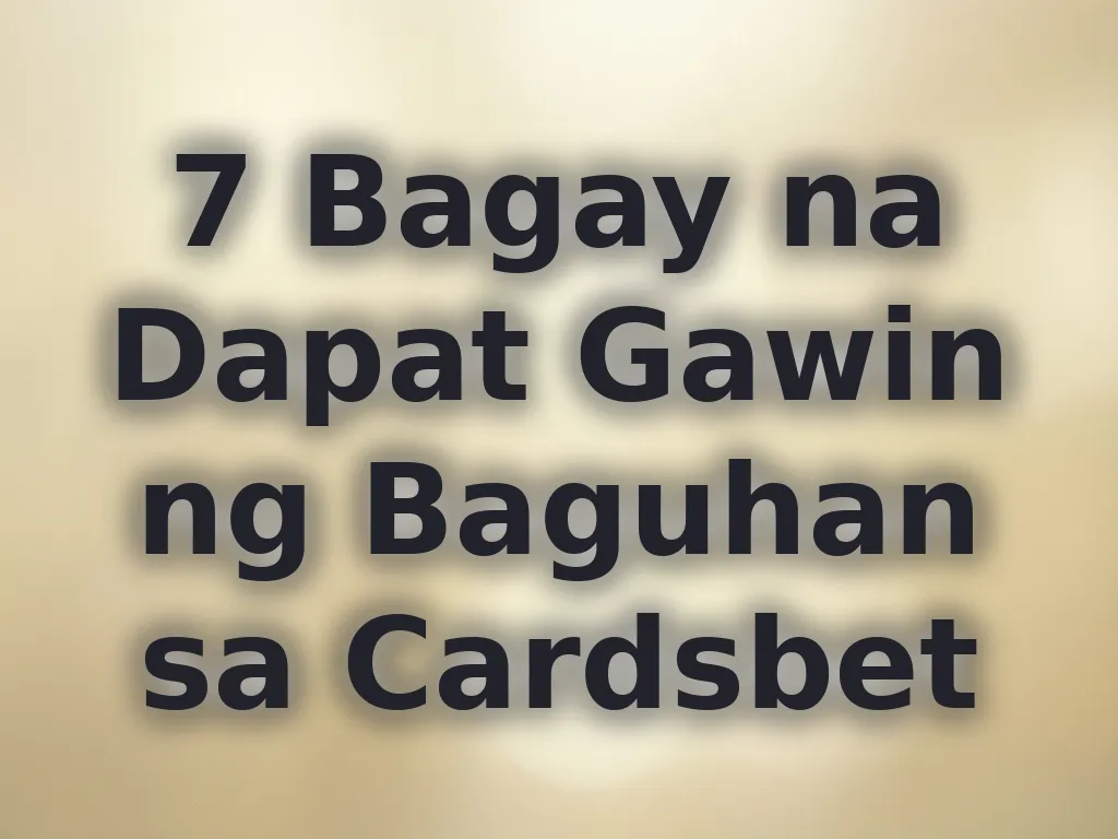 Gabay para sa mga bagong player
